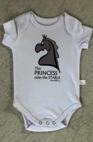 DCH Baby Body Shortsleeve Princess Rules the Stable