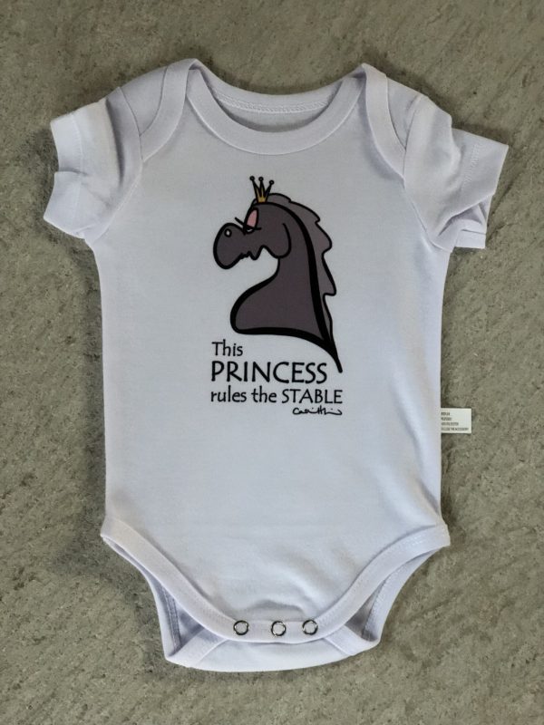 DCH Baby Body Shortsleeve Princess Rules the Stable