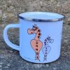DCH Emaljmugg Money Chestnut Grey - Image 2