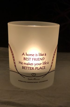 Candle Holder Horse