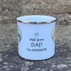 DCH Emaljmugg Awesome Dad
