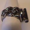 DCH Curb Chain Ring T-bar Stainless Steel Silver