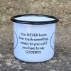 NHL Emaljmugg Never Goodbye