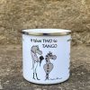 DCH Emaljmugg Tango Scale Latte - Image 3