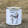 DCH Emaljmugg Tango View Latte - Image 3
