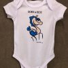 DCH Baby Body Shortsleeve Born to Ride Blue